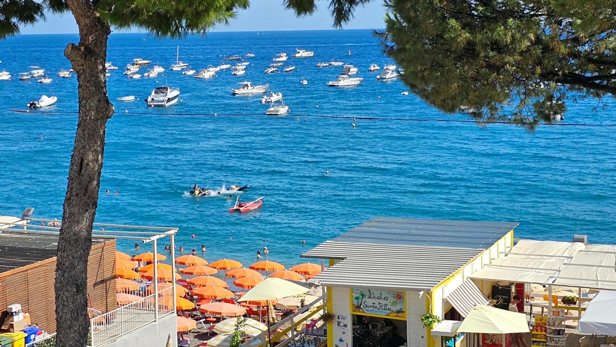 מאיורי Galene - Beachfront In Costa D'Amalfi מראה חיצוני תמונה